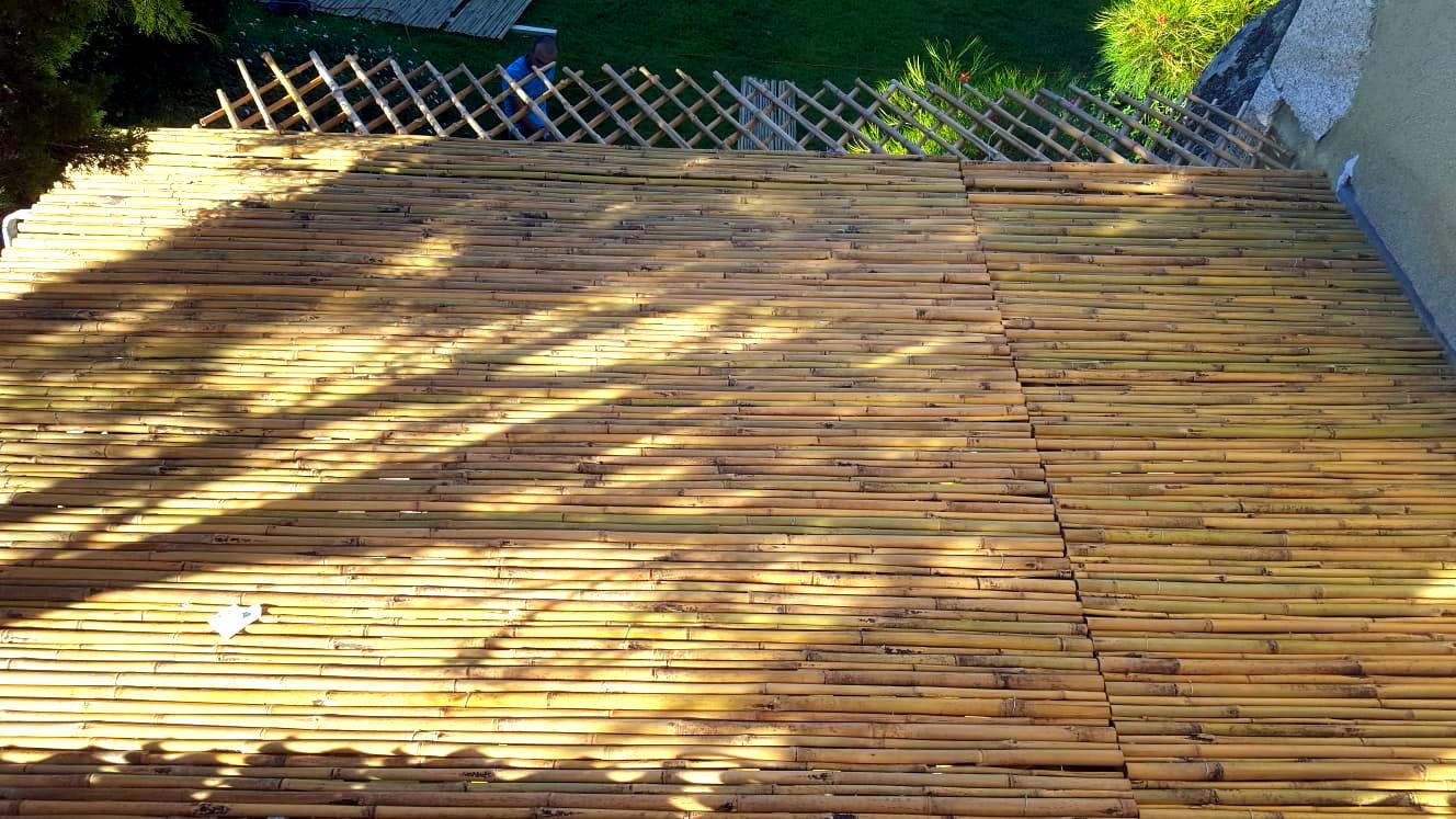 Canne di bambù naturali, per sostegno piante, orto, decorazione e arredamento (50, 150 cm/ 20/22 mm